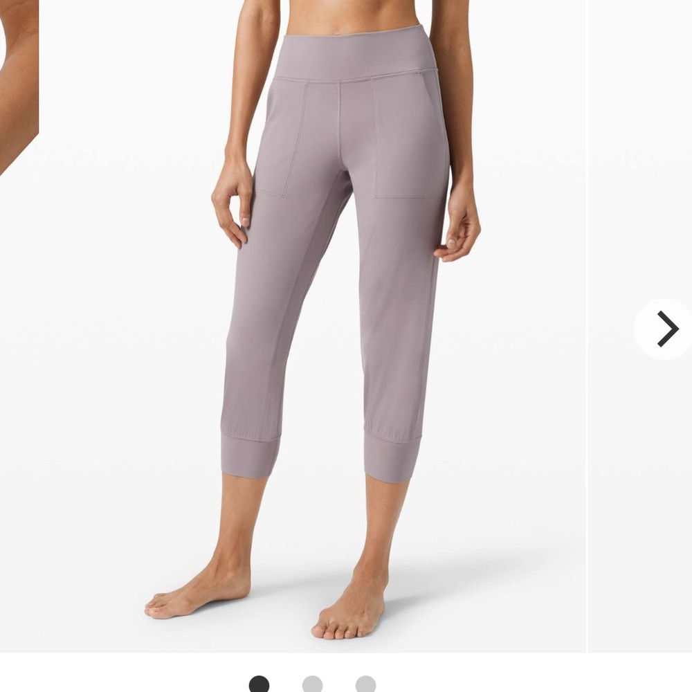 lululemon athletica Cropped Ankle Pants in Dusty Mauve